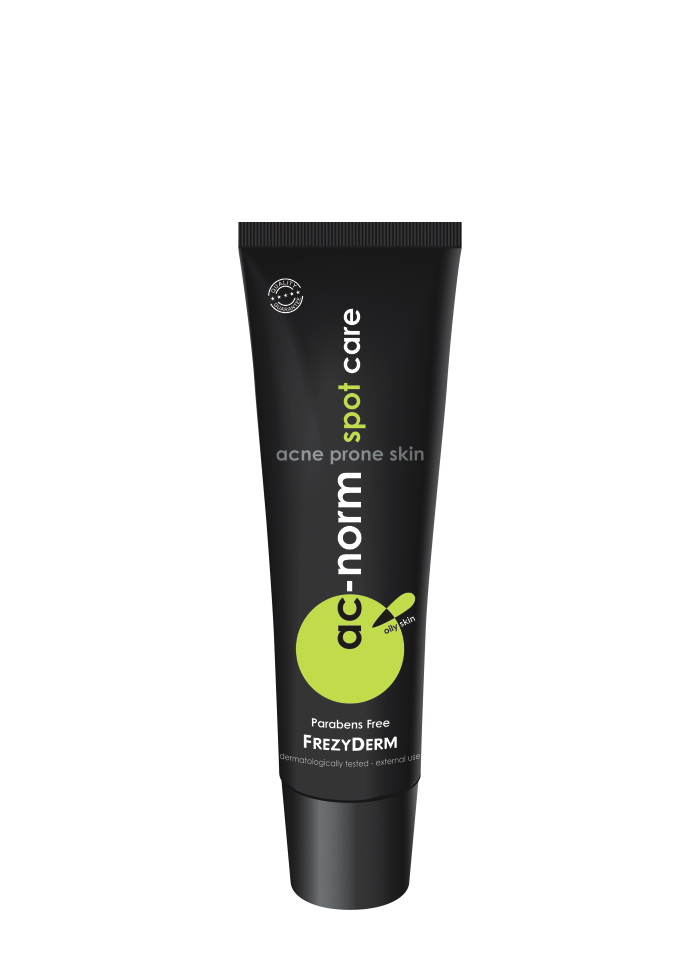 Frezyderm AC-Norm Spot Care Ενυδατικό & Ρυθμιστικό Gel Προσώπου κατά των Ατελειών & της Ακμής με Πεπτίδια 15ml