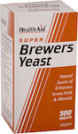 Health Aid Brewers Yeast Bierhefe 500 Registerkarten