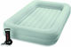 Intex Kidz Travel Bed Set Children's Camping Air Mattress with Hand Pump 168x107x25cm