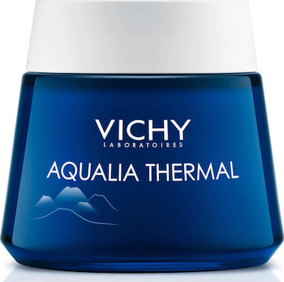 Vichy Aqualia Thermal Feuchtigkeitsspendend Creme Gesicht Nacht mit Hyaluronsäure 75ml