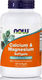 Now Foods Calcium & Magnesium με Βιταμίνη D3 120 μαλακές κάψουλες