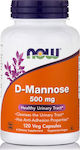 Now Foods D Mannose 500mg 120 κάψουλες