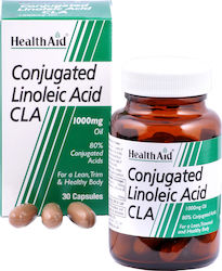 Health Aid Conjugated Linoleic Acid CLA Συμπλήρωμα Διατροφής 1000mg 30 κάψουλες