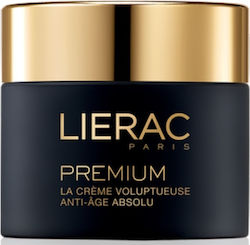 Lierac Premium La Creme Rich Κρέμα Προσώπου για Αντιγήρανση, Σύσφιξη & Ατέλειες με Υαλουρονικό Οξύ 50ml