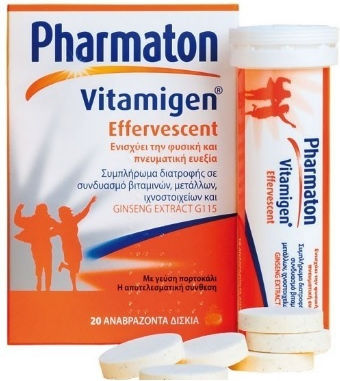 Pharmaton Multivitamins for Energy 20 eff. tabs