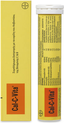 Bayer Cal-C-Vita Vitamin with Calcium & Vitamin C & B for Energy 15 eff. tabs