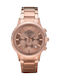 Emporio Armani Classic Herrenuhr 43mm mit Rose Gold Metallarmband
