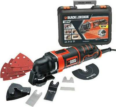 Black & Decker Παλινδρομικό Πολυεργαλείο 300W με Ρύθμιση Ταχύτητας