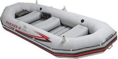 Intex Mariner 4 Inflatable Boat for 4 Adults with Paddles & Pump 328x145cm Red 68376