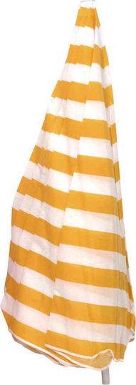 Campus Folding Beach Umbrella Diameter 2m White/Yellow