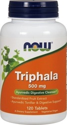Now Foods Triphala 500mg 120 ταμπλέτες