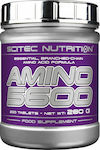 Scitec Nutrition Amino 5600 3520мг 200 табове Без вкус