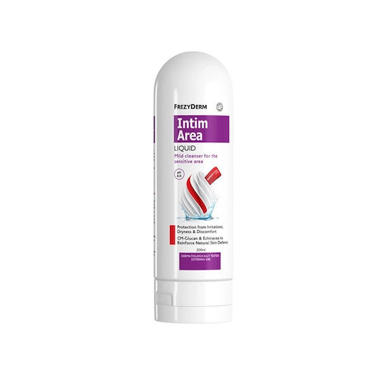 Frezyderm Intim Area pH 4 Υγρό για Απαλό Καθαρισμό της Ευαίσθητης Περιοχής 200ml