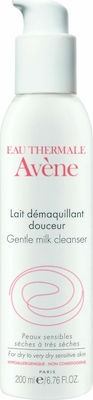 Avene Γαλάκτωμα Ντεμακιγιάζ Lait Demaquillant Douceur για Ξηρές Επιδερμίδες 200ml