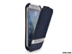 Star Case Roma Montone Vertical Flip Δερματίνης Μπλε (Galaxy S4)