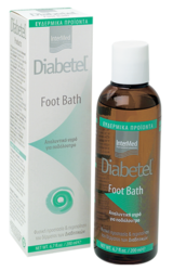 Intermed Diabetel Soothing Liquid Foot Bath Lotion Reinigung für Diabetischer Fuß 200ml