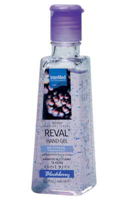 InterMed Reval Hand Gel Antiseptic 100ml Blackberry