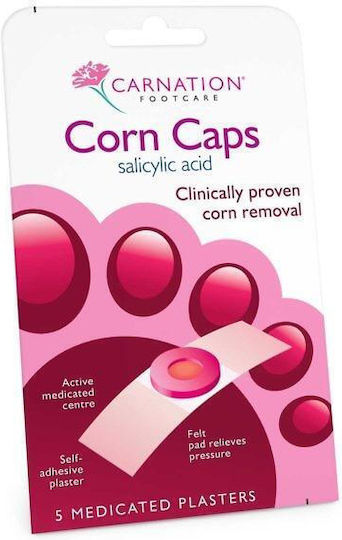 Carnation Επιθέματα Corn Caps για τους Κάλους 5τμχ