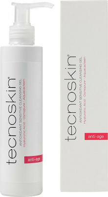 Tecnoskin Gel Καθαρισμού Antioxidant Sensitive Cleansing για Ευαίσθητες Επιδερμίδες 200ml