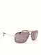 Rodenstock 1312 Herren Sonnenbrille mit Braun Metall Gestell und Braun Verlaufsfarbe Linse