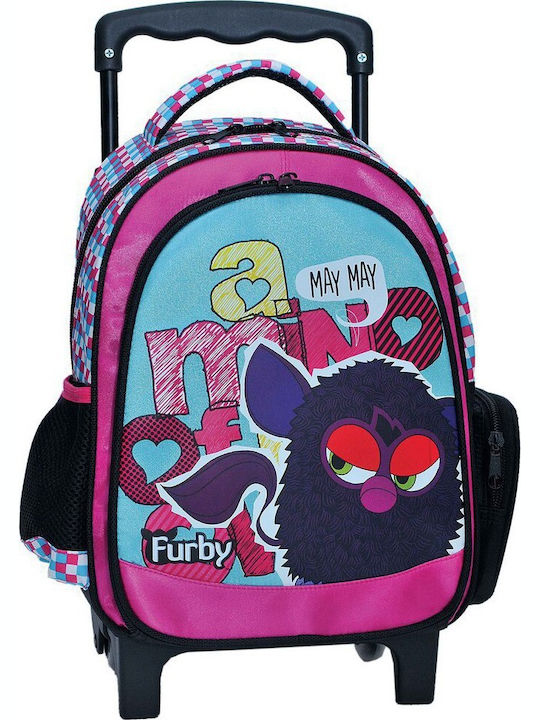 Gim Furby Schulranzen Trolley Kindergarten Mehrfarbig