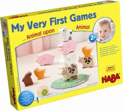 Haba Board Game Τα πρώτα μου Παιχνίδια Πυραμιδα Ζωων for 1-4 Players 2+ Years 4778 (EN)