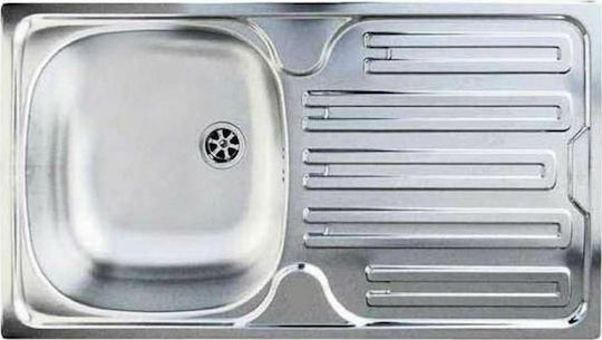 Franke Collibri 611 3011580101 Drop-In Chiuvetă Inox Satinat L78xW43.5cm Argintiu