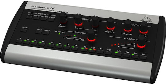 Behringer Powerplay P16-M Autoamplificată Consolă Digitală 16