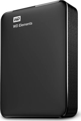 Western Digital Elements Portable USB 3.0 Externe HDD 2TB 2.5" Schwarz