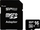 Silicon Power microSDHC 16GB Class 10 High Speed με αντάπτορα