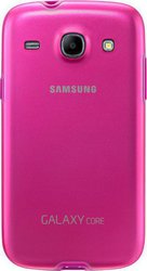 Samsung Protective Cover Plastic Back Cover Pink (Galaxy Core)