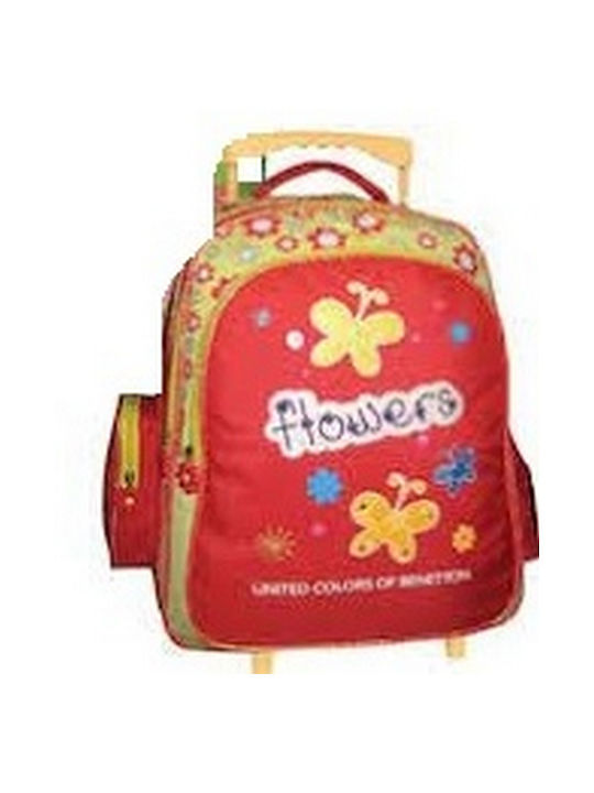 Benetton School Bag Trolley Kindergarten in Red color