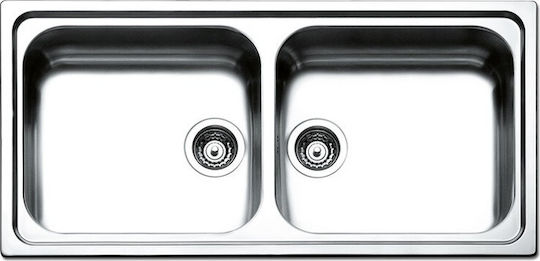 Apell Linear 8540 Drop-In Inox Μ100xΠ50см сребърен Apell Linear 8540 Drop-In Inox Μ100xΠ50см сребърен