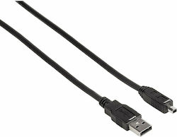 HAMA B4 00074202 USB 2.0 USB-A male σε mini USB-B male 1.8m