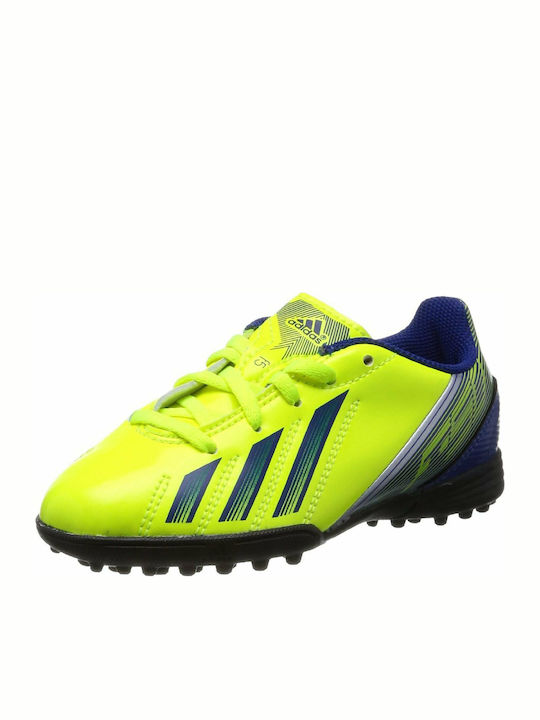 Adidas Παιδικά Ποδοσφαιρικά Παπούτσια F5 TRX Rasen Gelb