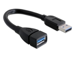 DeLock Convertor USB-A masculin în USB-A feminin 1buc (82776)