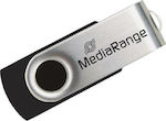 MediaRange MR911 32GB USB 2.0 Black/Silver