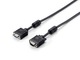 Equip Cablu VGA - VGA femelă Negru 3m (118801)