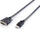 Equip Cable DVI-D male - DisplayPort male 2m (119336)