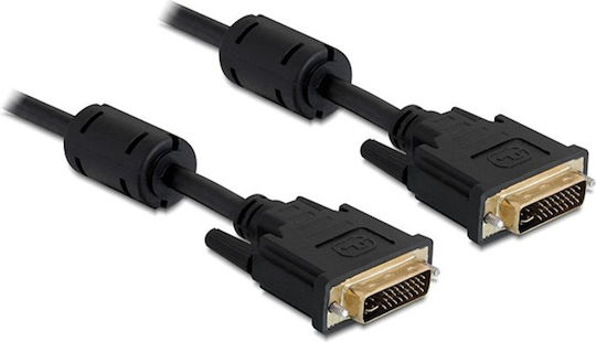 DeLock DVI Cable DVI-I male - DVI-I male 2m (83111)