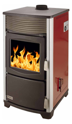 Teba TF-25 Σόμπα Pellet Καλοριφέρ 25.4kW Μπορντό