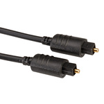 Roline Optical Audio Cable TOS male - TOS male Μαύρο 1m (11.09.4381)
