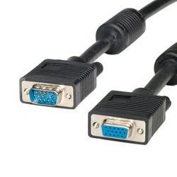 Roline VGA male to VGA female Black 10m Cable (11.04.5360)