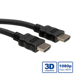 Roline S3673-60 Cabluri HDMI HDMI 1.4 HDMI De Sex Masculin - HDMI De Sex Masculin 3m Negru Roline S3673-60 Cabluri HDMI HDMI 1.4 HDMI De Sex Masculin - HDMI De Sex Masculin 3m Negru