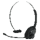 LogiLink Drahtlos Auf dem Ohr Multimedia-Headsets mit Mikrofon und Verbindung Bluetooth in Schwarz Farbe