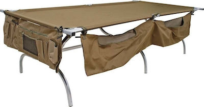 Escape Single Campaign Bed 214x99cm