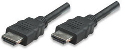 Manhattan 391528 HDMI male - HDMI male 3m Μαύρο Manhattan 391528 HDMI male - HDMI male 3m Μαύρο