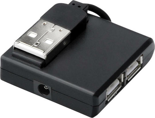 Digitus Hub 4 Θυρών USB 2.0 με σύνδεση USB-A