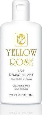 Yellow Rose Lait Demaquillant Makeup Remover Emulsion 200ml