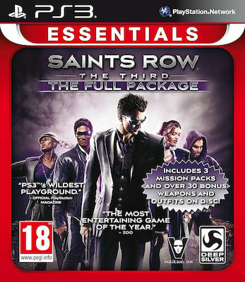 Saints Row: The Third (The Full Package - Essentials) PS3 Game